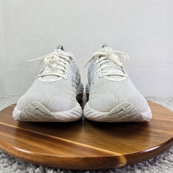 Mizuno Wave Rider 28 White Nimbus Cloud Athletic Gym Running Shoe Womens 8.5 - Picture 4 of 13